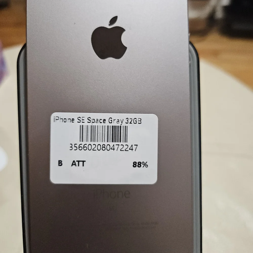 Apple iPhone with Black Screen